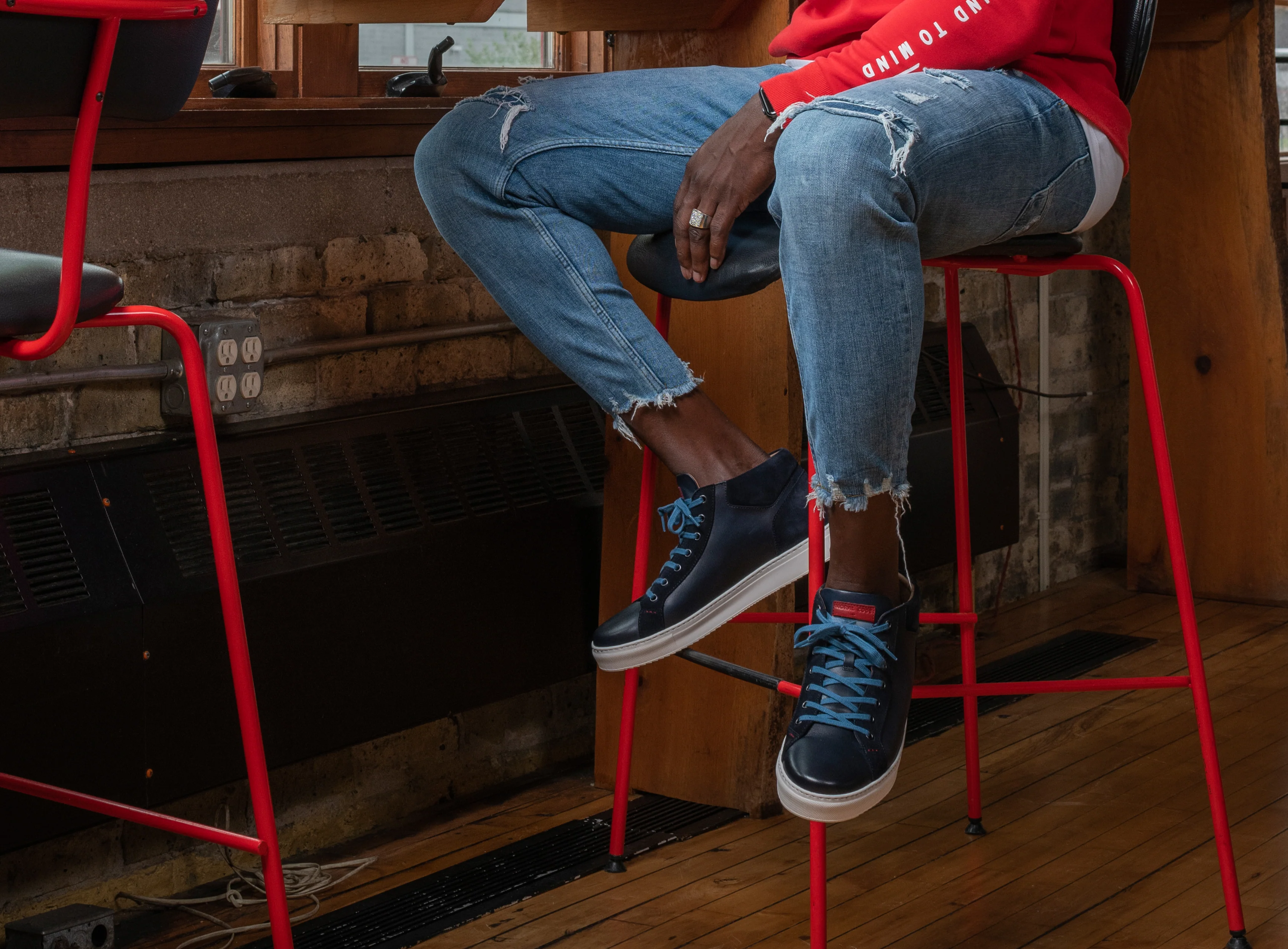 Attain Men's Mid-Top Sneaker - Final Sale - Image 13